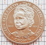 1548 Gibraltar 1 Crown 1990 Elizabeth II (Queen Mother) km 46, Europa