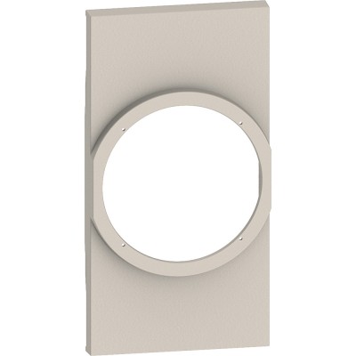 Placa priza standard german conectata 2M Living Now Bticino nisip KM34M2 foto