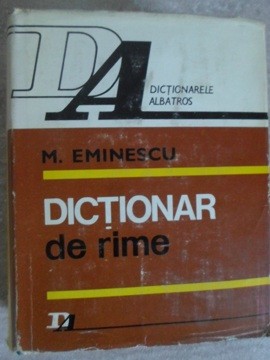 DICTIONAR DE RIME-MIHAI EMINESCU-275909 foto