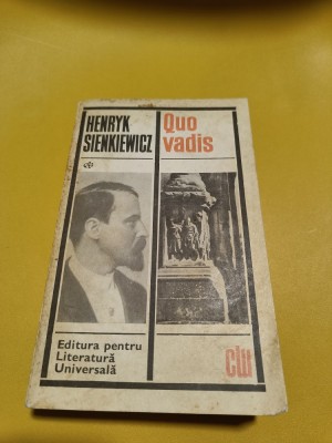 Que Vadis, Henryk Sienkiewicz foto