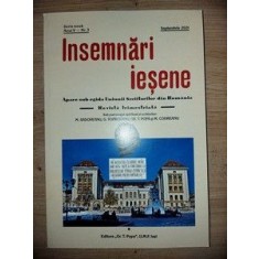 Insemnari iesene anul 5, nr. 3 Anul 2021