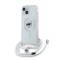 Husa pentru iPhone 15 / iPhone 14 / iPhone 13 - Karl Lagerfeld IML MagSafe (KLHMP15SHCCHNT) - Transparent Choupette Head&amp;Cord