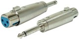 Adaptor jack 6,3mm tata la XLR mama - 126663