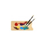 Paleta pentru pictura Koh-I-Noor, mica, Lemn