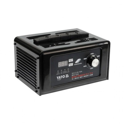 Redresor baterie auto digital 12v / 24v 15a Yato YT-83051 foto