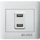 R-klass 1159 &ndash; Priza USB dubla (100-240v / 2x1A / 5,1v DC)