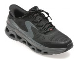 Cumpara ieftin Pantofi sport SKECHERS negri, GLIDE-STEP ALTUS, din material textil