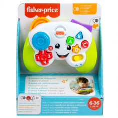 Jucarie Controller Interactiv in Limba Romana Mattel Fisher Price foto