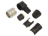 Mufă Mamă M16 Lipire pe Cablu 19 PIN 3A 32V IP40