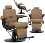 Fotoliu de frizer Olix, frizerie hidraulică pentru salonul de frizerie Barberking.