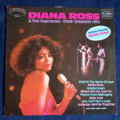 LP : Diana Ross & The Supremmes - Their Greatest Hits _ Arcade, Germania, 1980