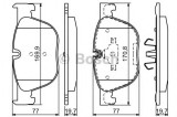 Set placute frana,frana disc BMW X6 (E71, E72) (2008 - 2014) BOSCH 0 986 494 191