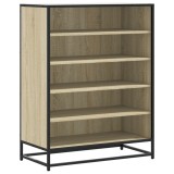 Cumpara ieftin Pantofar, stejar sonoma, 75x38x97,5 cm, lemn prelucrat/metal