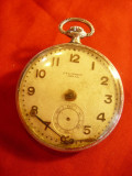 Ceas de Buzunar anii &#039;20 - Cylindre Ideal - pt piese de schimb ,dim.=4,1cm