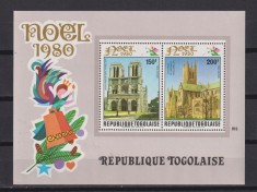 REP. TOGOLAISE CRACIUN 1980 MI. BLOCK 168 MNH