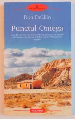 PUNCTUL OMEGA de DON DELILLO , 2012 foto