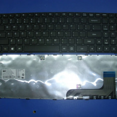 Tastatura laptop noua LENOVO Ideapad 100 15 Black Frame Black US (Win 8)
