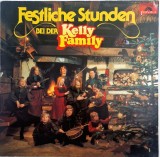 Kelly Family &lrm;&ndash; Festliche Stunden Bei Der Kelly Family _ NM / VG+ vinil, LP, disc muzica de Sarbatori _ Polydor, germania, 1980