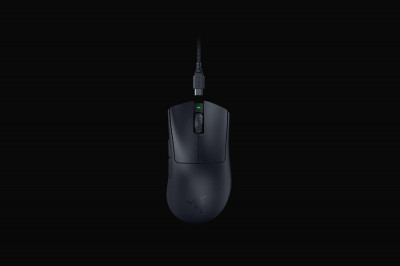 Mouse razer deathadder v3 pro optic numar butoane progamabile 5 rezolutie 30000 dpi negru include foto