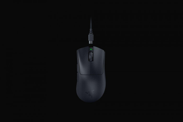 Mouse razer deathadder v3 pro optic numar butoane progamabile 5 rezolutie 30000 dpi negru include