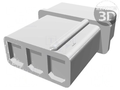 Conector Cablu-Placă Mufă Tată CMNL 5,08mm cu 3 PIN pe Cablu foto