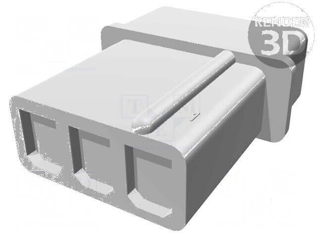 Conector Cablu-Placă Mufă Tată CMNL 5,08mm cu 3 PIN pe Cablu