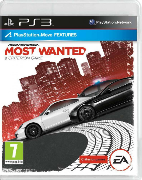 Joc PS3 NFS Need For Speed MOST WANTED de colectie