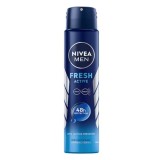 Deodorant spray masculin Fresh Active, Nivea, 250 ml