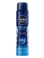 Deodorant spray masculin Fresh Active, Nivea, 250 ml foto