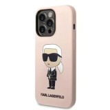 Cumpara ieftin Husa Karl Lagerfeld Liquid Silicone Ikonik NFT iPhone 14 Pro Pink