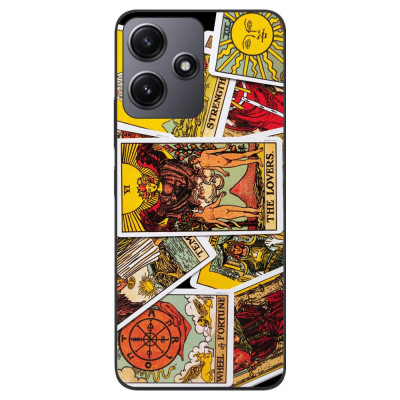 Husa compatibila cu Xiaomi Redmi 12 5G Silicon Gel Tpu Model Carti Tarot foto