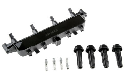 Bobina inductie Peugeot 206 1998- 1.1, 1.4, 1.6, 206 Sw 1.1, 1.4, 306 1.4 Sl, 1.6, 1.6 Sr 1994-2000, Citroen Berlingo 1.4 1 Bivalent 2003-, Negru Plu foto