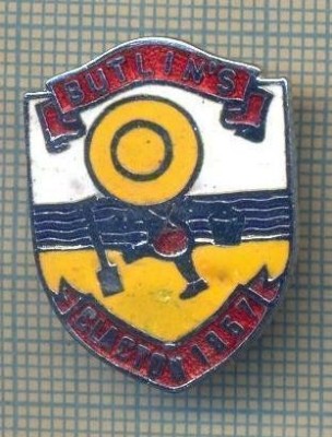 Y 77 INSIGNA - BUTLIN&amp;#039;S -LANT DE PLAJE IN MAREA BRITANIE -PENTRU COLECTIONARI foto