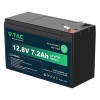 Acumulator lithium 12.8v 7.2ah 150x63x93mm