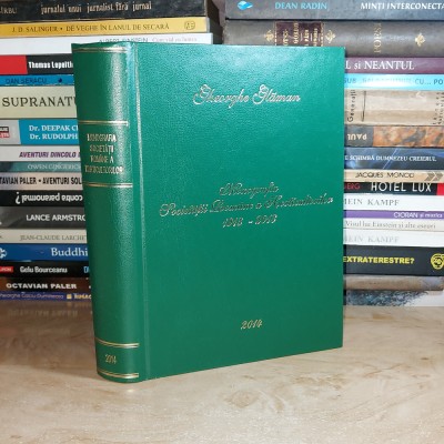 GHEORGHE GLAMAN - MONOGRAFIA SOCIETATII ROMANE A HORTICULTORILOR : 1913 - 2013 + foto