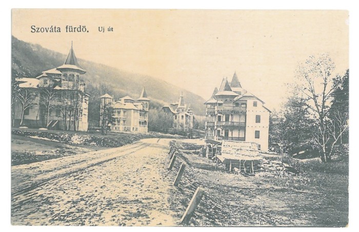 5507 - SOVATA, Mures, Vilele, Romania - old postcard - unused - 1908