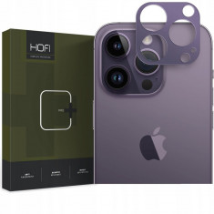Folie de protectie camera Hofi Alucam Pro+ pentru Apple iPhone 14 Pro/14 Pro Max Mov inchis