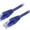 Patch cord U/UTP 6 litat Cu PVC albastru 3m 26AWG