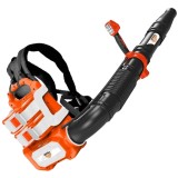 Ruris 1284E - Suflanta de gradina fara acumulatori si incarcator Li-Ion 20 V - Ah 1100 m3/h motor fara perii turatie reglabila