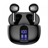 Handsfree Bluetooth Tech-Protect Ultraboost Core G2, TWS, Negru