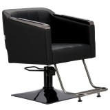 Scaun de frizer Pikos hidraulic rotativ pentru salon de frizerie suport pentru picioare cromat scaun de frizer