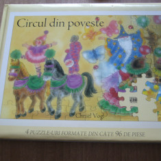 Christl Vogl - Circul din poveste (carte puzzle)