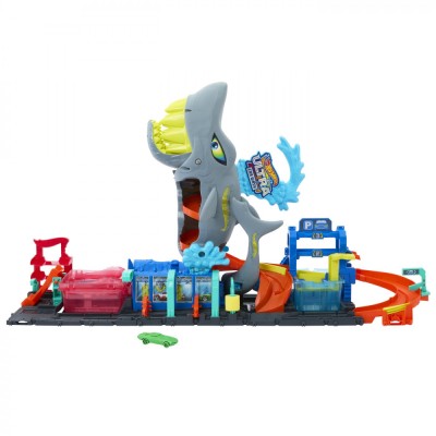 HOT WHEELS CITY COLOR REVEAL SPALATORIE AUTO 91CM foto