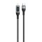 Dudao USB-C - Lightning cablu de incarcare rapida PD 20W 1m negru (L7MaxL)