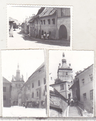 bnk foto Sighisoara 1973 - lot 3 fotografii foto