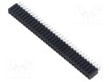 Conector şiruri pini soclu mamă 64 PIN 2,54mm THT 2x32 FISCHER ELEKTRONIK