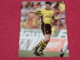 Foto fotbal -autograf original-jucatorul St&eacute;phane Chapuisat (Borussia Dortmund)