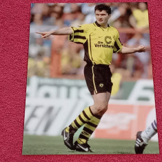 Foto fotbal -autograf original-jucatorul Stéphane Chapuisat (Borussia Dortmund)