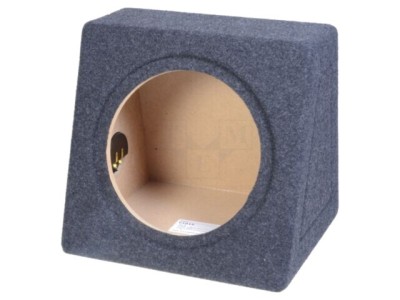 Carcasă difuzor BASSER MDF melanj negru 250mm &amp;Oslash;orif: 232mm foto
