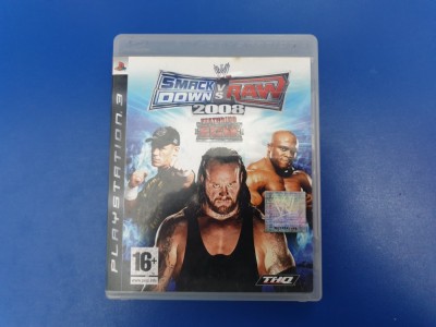 WWE SmackDown vs. Raw 2008 - joc PS3 (Playstation 3) foto